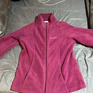 Purple Columbia sweater size medium